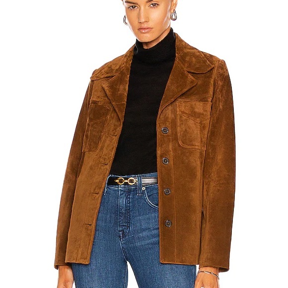 Custom made Nili Lotan Inspired Suede Jacket - Picture 5 of 5